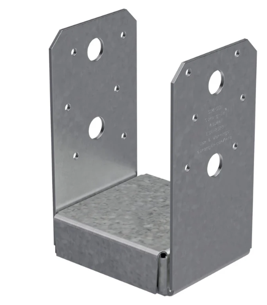 SIMPSON ABU44Z ADJUSTABLE POST BASE 4X4
