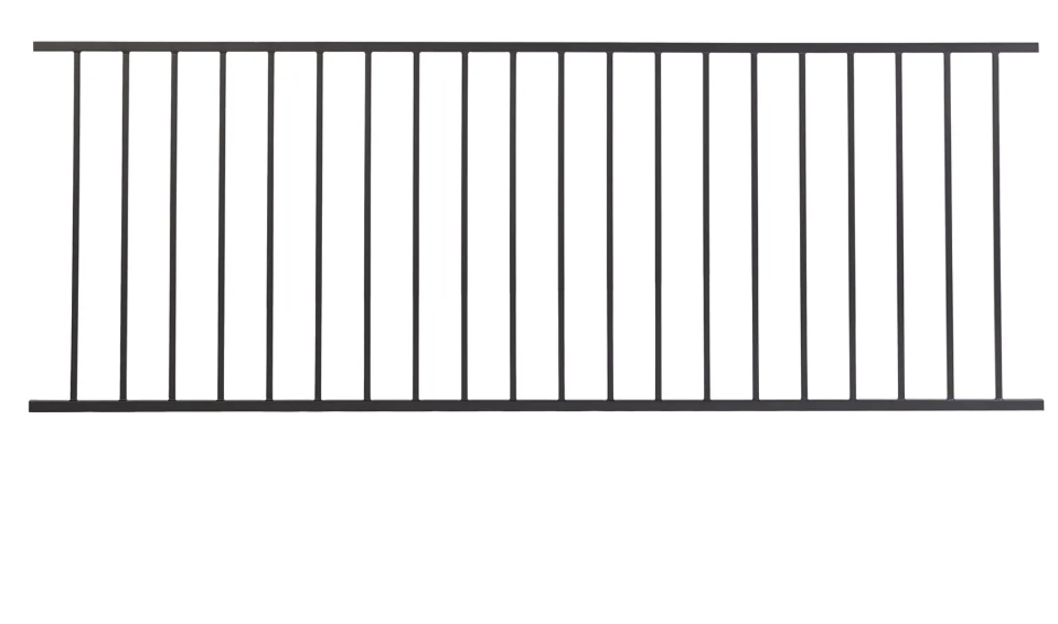 FORTRESS FE26 BLKSND 34X8FT FLAT RAILS