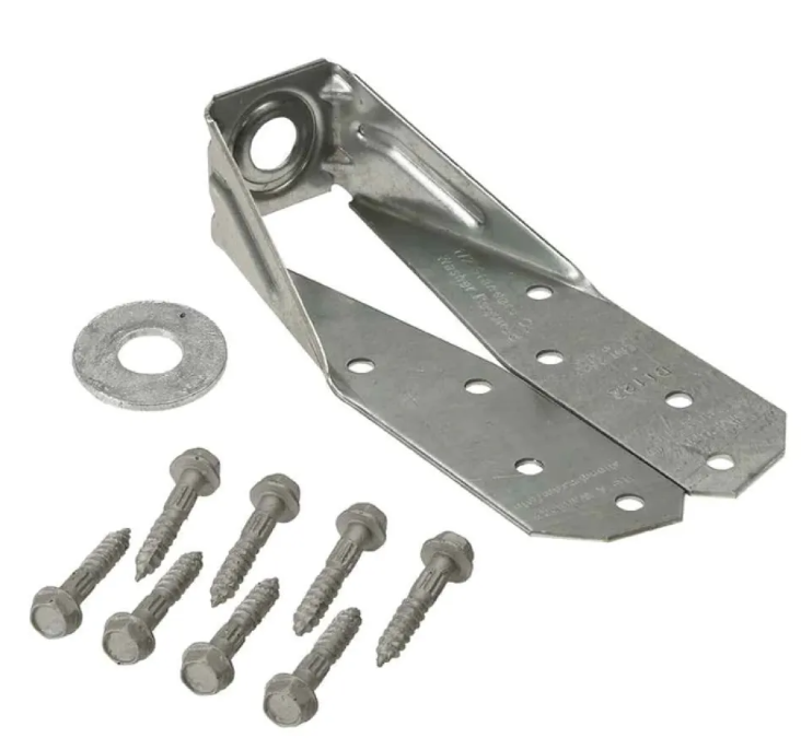 SIMPSON DTT2Z DECK TENSION TIE ZMAX W/SCREWS