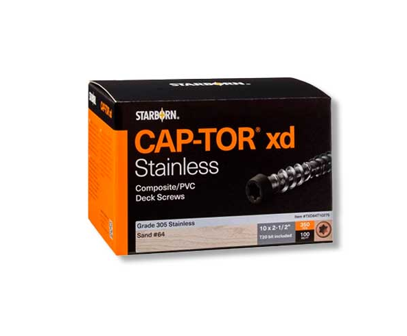 CAP-TOR XD EPOXY 2-3/4 SAND#64 350CT