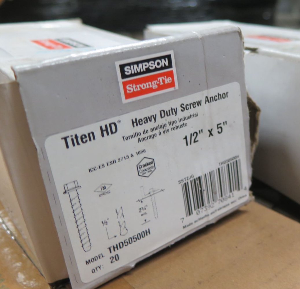 TITEN 1/2X5 BOX 20CT