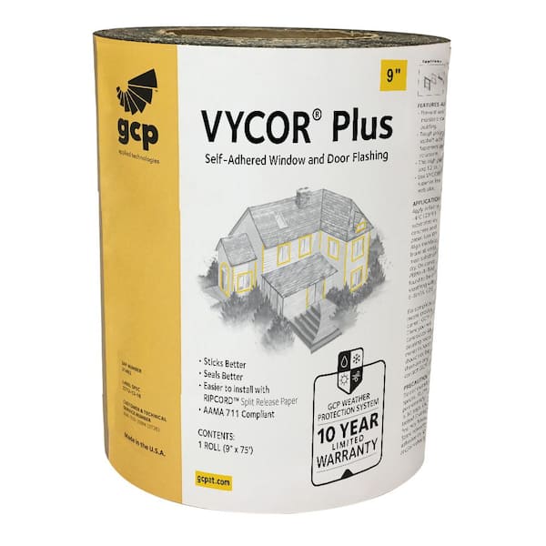 VYCOR 9INX 75FT ICE/WATER SHIELD WINDOW WRAP