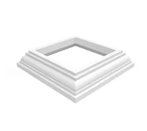 VERANDA 4X4 POST SKIRT WHITE VINYL