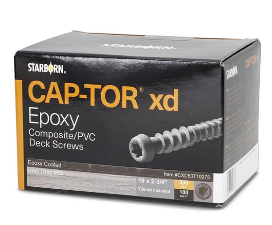 CAP-TOR DARK GRAY #53 350CT EPOXY