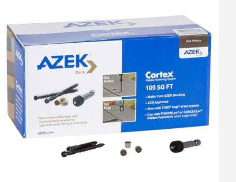 CORTEX SCREW DARK HICKORY 100LF
