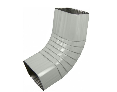 ALUM 2X3 GUTTER DOWNSPOUT ELBOW A GRAY