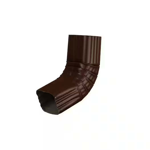 ALUM 3X4 DOWNSPOUT ELBOW A ROYAL BROWN