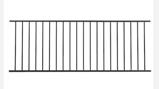FORTRESS FE26 BLKSND 34X8FT STAIR RAILS