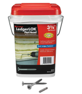 LedgerLOK 3 5/8" Bucket 250CT