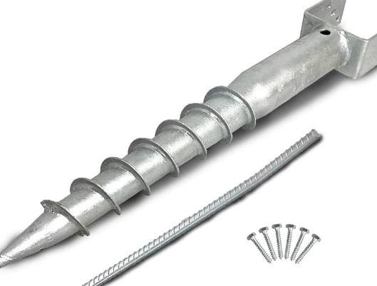 AGS IM34516 1,600mmAGS IM34516 1,600mm (5′, 3″) X 114mm (4.5 inches) Ground Screw  (5′, 3″) X 114mm (4.5 inches)