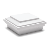 Trex Composite FLAT 4"X4" POST CAP CLASSIC FLAT WHITE