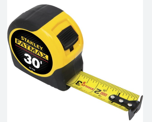 33-730 RULE, TAPE-1/4X30